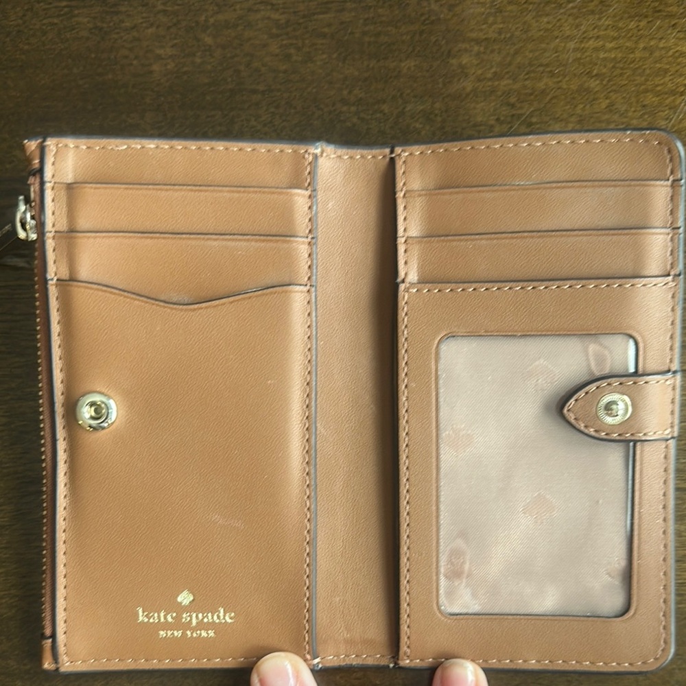 Kate Spade Tan Leather Wallet